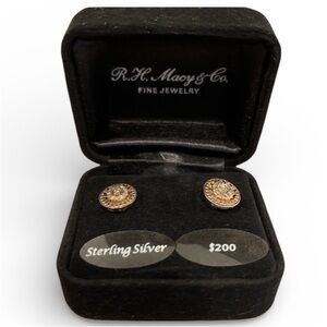 Macy's Sterling Silver Earrings